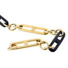 Gucci 18K Yellow Gold Vintage Gold and Wood Bracelet - The Back Vault