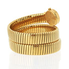 Bvlgari 18K Yellow Gold BB19 Tubogas Wrap Around Serpent Vintage Watch - The Back Vault