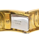 David Webb Platinum & 18K Yellow Gold Stripe Black Enamel Diamond Zig Zag Bracelet - The Back Vault