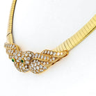 Van Cleef & Arpels 18K Yellow Gold Diamond Love Birds Necklace - The Back Vault