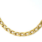 Bvlgari 18K Yellow Gold 1960's Diamond Link 18" Necklace - The Back Vault