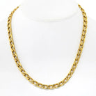 Bvlgari 18K Yellow Gold 1960's Diamond Link 18" Necklace - The Back Vault