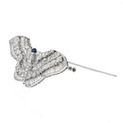 Tiffany & Co. Platinum 14.00cttw Baguette And Marquise Diamond Butterfly Brooch - The Back Vault