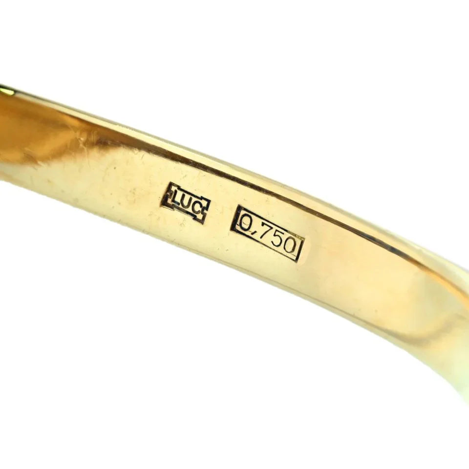 Chopard 18K Yellow Gold 1970's Oval Dial Ref. 5053 Women Watch - The Back Vault