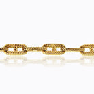 Hermes 18K Yellow Gold Chaine D'Ancre Toggle 11 Link Bracelet - The Back Vault