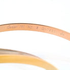 Cartier Trinity 18K Tri Color Small Model Roller Bangle Bracelet - The Back Vault
