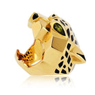 Cartier Panthere 18K Yellow Gold Solid Panthere Head Ring - The Back Vault