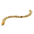 Bvlgari 18K Yellow Gold Parentesi Diamond Link Bracelet - The Back Vault