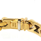 Bvlgari 18K Yellow Gold Parentesi Diamond Link Bracelet - The Back Vault