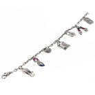 Harry Winston Platinum 7 charm Vintage Bracelet - The Back Vault