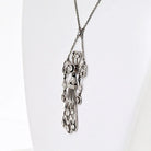 Platinum Edwardian Diamond Pendant Necklace - The Back Vault