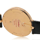 Cartier 18K Rose Gold Captive 55mm Diamond Bezel And Diamond Dial Watch - The Back Vault