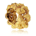 Wander France 18K Yellow Gold Chunky Textured Bracelet - The Back Vault