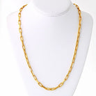 Cartier Santos 18K Yellow Gold Link 18 inches Necklace - The Back Vault