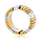 Bvlgari 18K Yellow Gold & Silver Parentesi Ring - The Back Vault