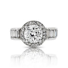 Vintage 1.68 carat Old European Cut Diamond K/VS1 GIA Engagement Ring - The Back Vault