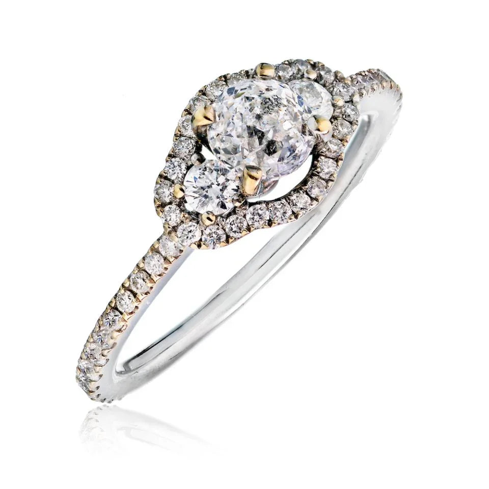 Approx. .45 carat center Round Diamond Ring - The Back Vault