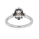 .98 carat Oval Diamond I/I-1 GIA Engagement Ring - The Back Vault