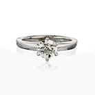 1.15 carat Old European Cut Diamond I/VS2 GIA Ring - The Back Vault