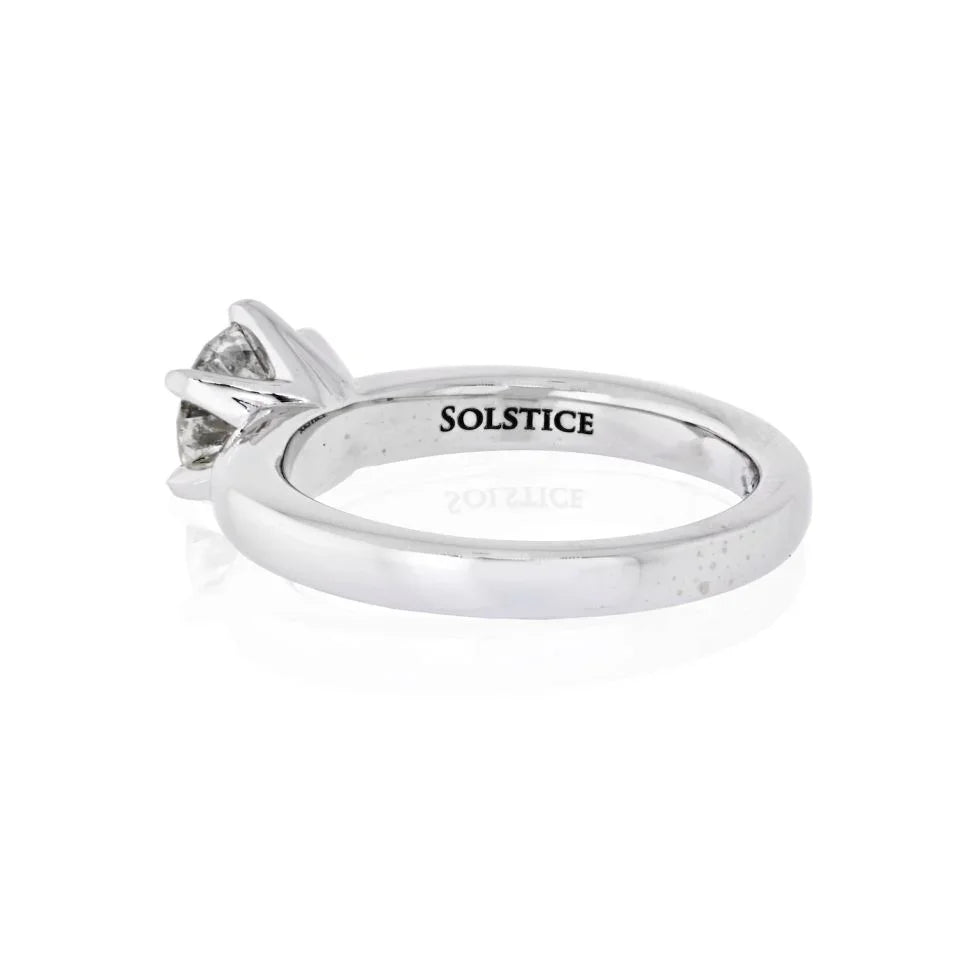 1.51 carat Old European Cut Diamond M/VS2 GIA Ring - The Back Vault