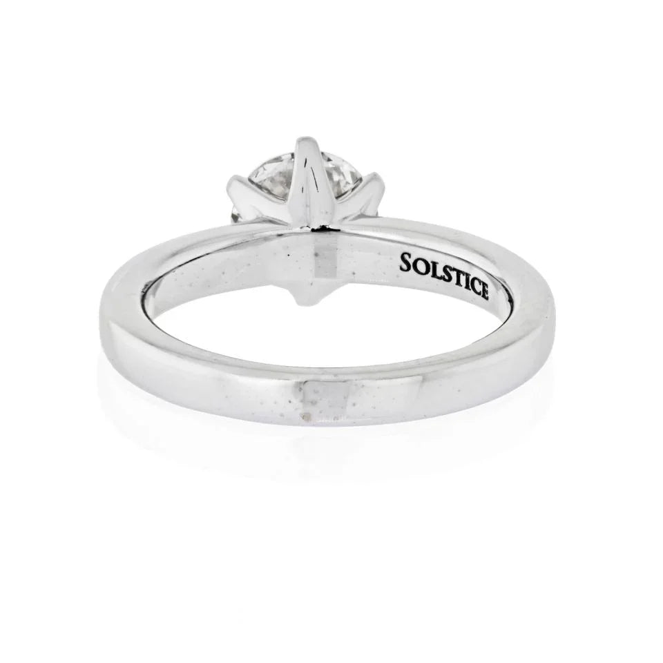 1.51 carat Old European Cut Diamond M/VS2 GIA Ring - The Back Vault