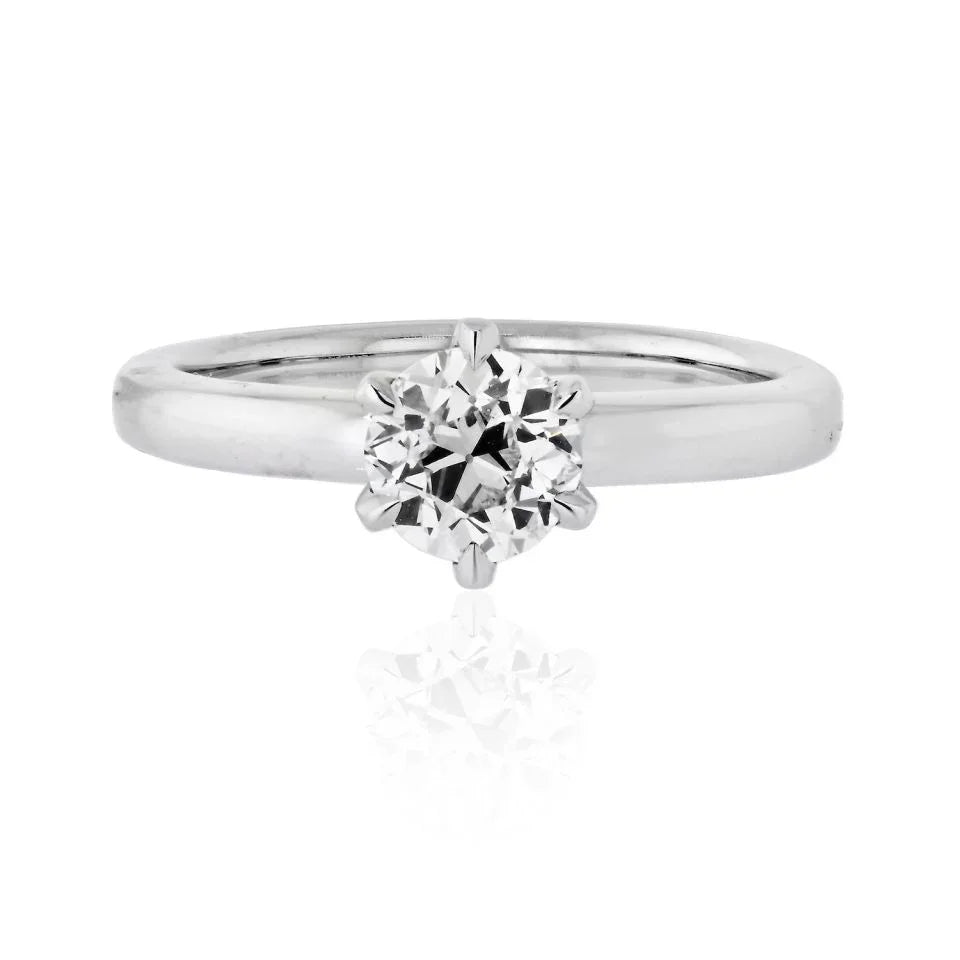 1.02 carat Old European Cut Diamond G/VS2 GIA Ring - The Back Vault
