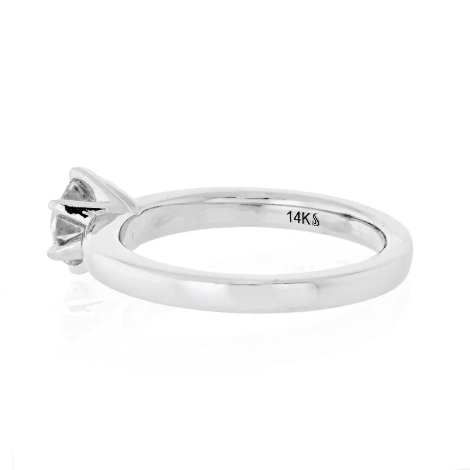 1.01 carat Old European Cut Diamond I/VS2 GIA Ring - The Back Vault