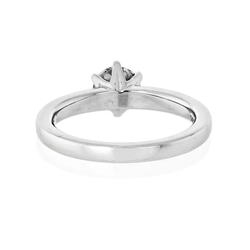 1.01 carat Old European Cut Diamond I/VS2 GIA Ring - The Back Vault