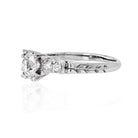 Old Cut 1.03 carat Circular Brilliant Diamond J/VS2 GIA Ring - The Back Vault