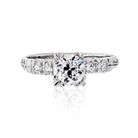 Old Cut 1.03 carat Circular Brilliant Diamond J/VS2 GIA Ring - The Back Vault