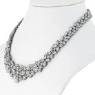 Platinum 75.00cts Diamond Collar Necklace - The Back Vault
