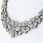 Platinum 75.00cts Diamond Collar Necklace - The Back Vault
