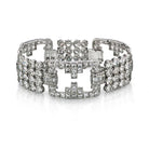 Platinum 45 carat Diamond Vintage Bracelet - The Back Vault