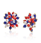 Aletto Brothers 18K Yellow Gold Diamonds, Lapis, Agate Jewelry Set - The Back Vault