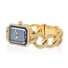 Chanel 18K Yellow Gold Premier Diamond Black Dial Women Watch - The Back Vault
