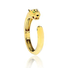 Cartier Panthere 18K Yellow Gold Hinged Cuff Bracelet - The Back Vault