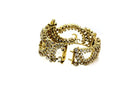 Circa 1980's 18K Yellow Gold 25 Carat Diamond Bracelet - The Back Vault