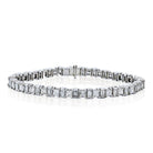 Platinum Diamond 12.00cttw Tennis Bracelet - The Back Vault