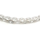 18K White Gold Diamond Hoop 10.00cttw Earrings - The Back Vault