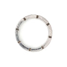 Cartier Tank Francaise 18K White Gold Diamond Wedding Band - The Back Vault