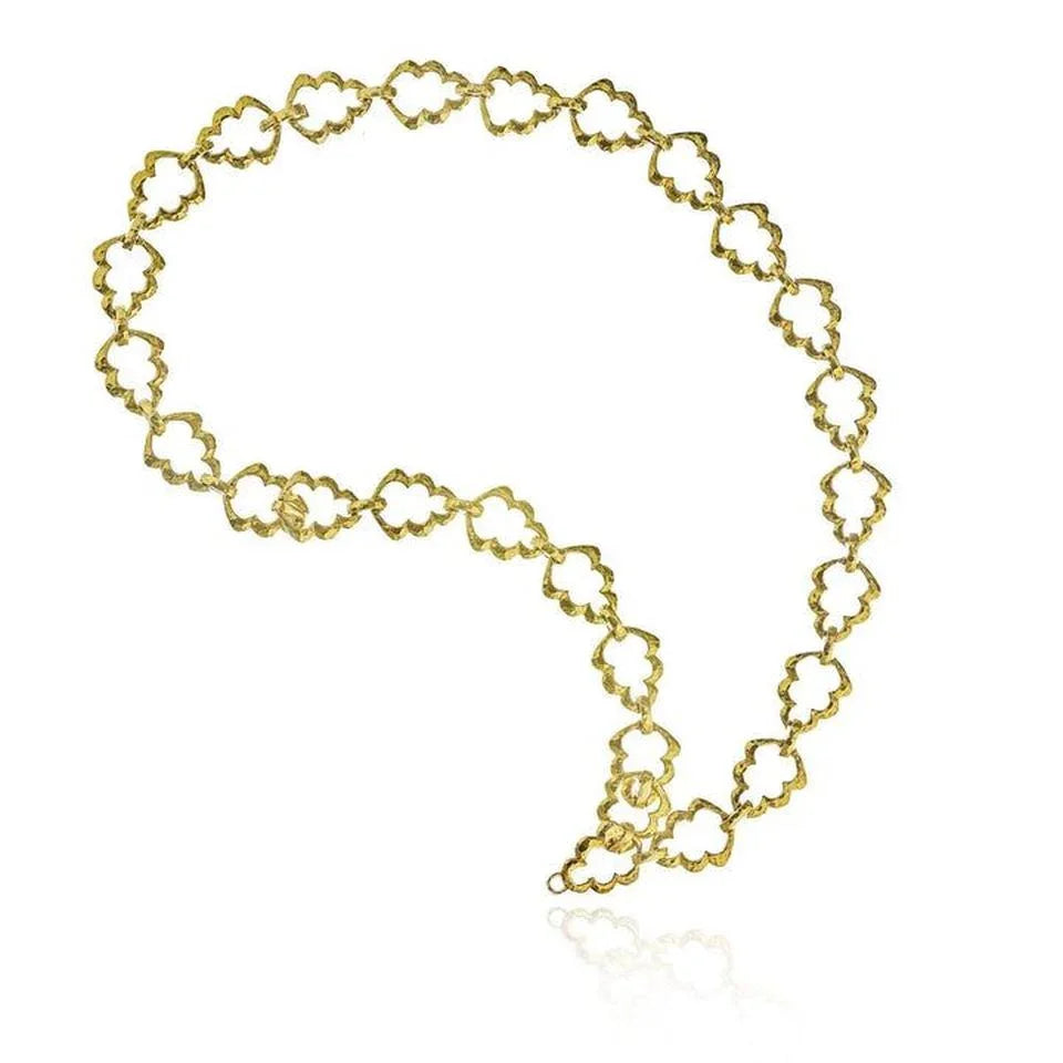 David Webb Platinum & 18K Yellow Gold Necklace - The Back Vault