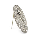 Edwardian Platinum Diamond Brooch - The Back Vault