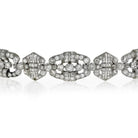 1920's Platinum Old Cut Vintage Diamond Bracelet - The Back Vault