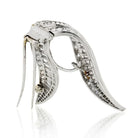 1950's Platinum 9.00cts Diamond Brooch - The Back Vault
