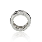 Cartier Platinum Nigeria Diamond And Onyx Eternity Band - The Back Vault