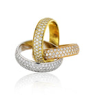 Cartier Trinity 4.64cts All Diamond Ring - The Back Vault