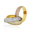 Cartier Trinity 4.64cts All Diamond Ring - The Back Vault