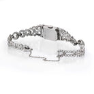 Art Deco Platinum 6.50 carat Diamond Glycine Wrist Women Watch - The Back Vault