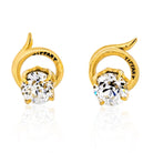 Tiffany & Co. 18K Yellow Gold 2.00 carat Round Cut Diamond Vintage Cuff Links - The Back Vault