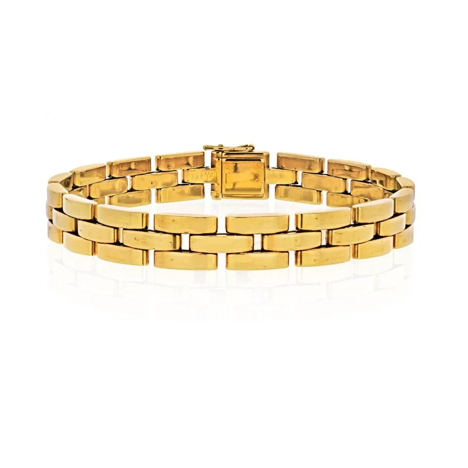 Cartier 18K Yellow Gold Maillon Panthere Bracelet - The Back Vault